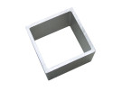 Firkantrør alu 50x50x4mm - A1803