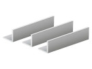 Vinkelprofil aluminium 80x40x4x6.000mm