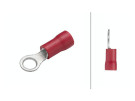 Kabelsko isol. rød hunn 4,3mm hull - 8KW 044 276-003