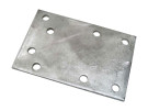 Konsolplade 8 hul, galvaniseret - 3020