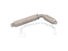 Lock bolt, straight, with chain - for 810332/810342