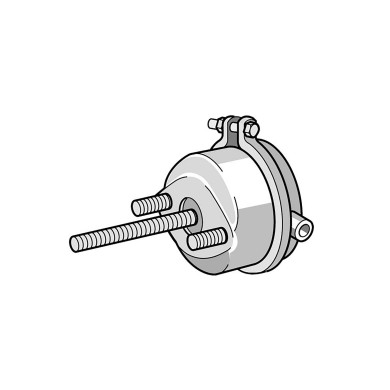 Lastafhængig ventil til luftaffjedring - Port 1:     22x1,5 mm  - Port 2:     16x1,5 mm  - Port 41:   12x1,5 mm  - Port 42:   12x1,5 mm