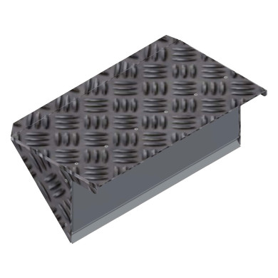 Lygtekasse til alu skærm høj/dyb model vådmaling