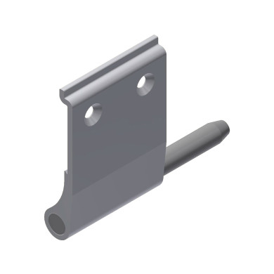 Hængsel alu H 160/90mm m/tap. for 353032