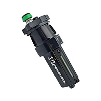 Olympian Plus oil fog lubricator, without yoke, metal bowl