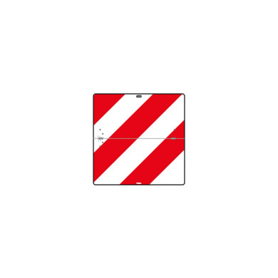 Venstresidet 423x423x1mm, horisontalt klapbar, stål - 33.401.00