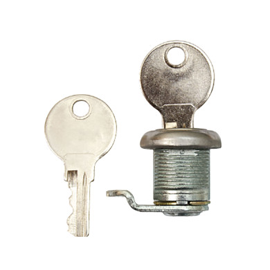 Komplet nøglecylinder m/tunge og møtrik. Nøglekode CH501 - Incl 2 stk. nøgler