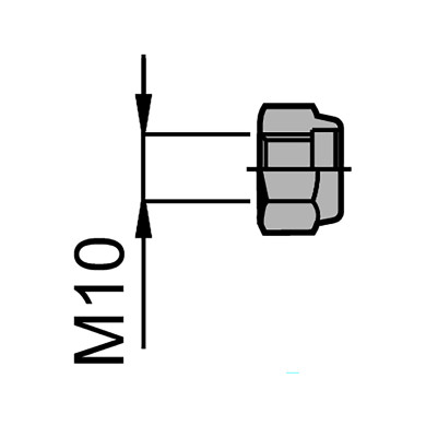 Mutter lock M10