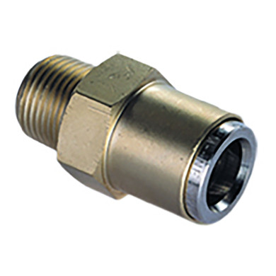 Fleetfit Rak koppling 8mm-m16 mässing