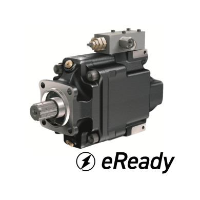 Variabel axialkolvpump VP1-110-L/Svartlackerad