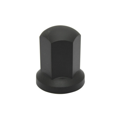 Hjulboltkappe sort - 190219