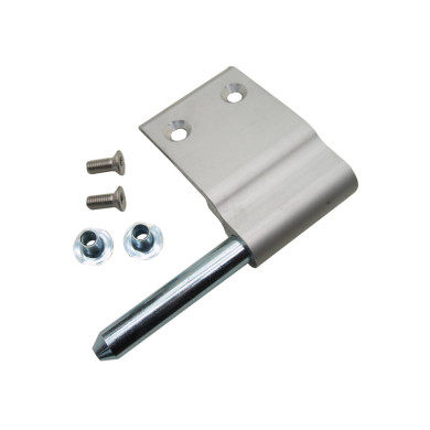 Alu-gångjärn H m/tap 160mm komplett