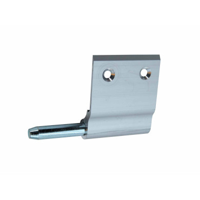 Hængsel alu V 160/90mm m/tap  - Hængselprofil B11465