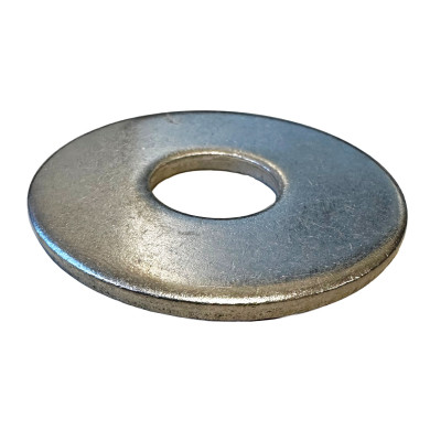 Skive plan rustfri A4 Ø44x15x3 mm