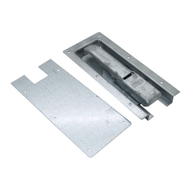 Indbygningslukker m/bagp.v galv - 1145