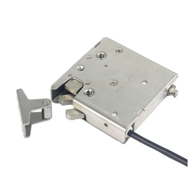 Lukker elektrisk m/krog 12-24V 2,5mtr kabel