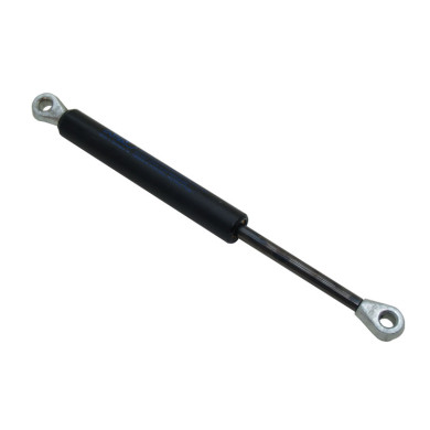 Gasfjeder 500 N, 235 mm - Ø8 hul, M8 gevindstang