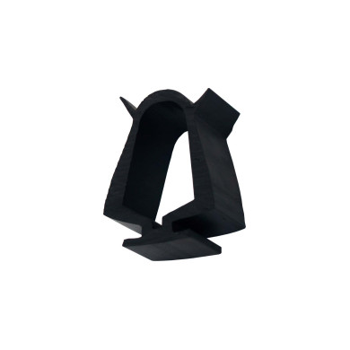 Gummiprofil med læber 3 meter - 25653