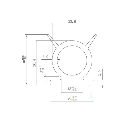 Monteringsskinne - 3 m. Galvanisert.