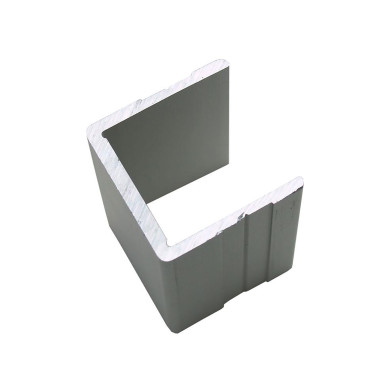 U profil 6.000mm anod - B1033