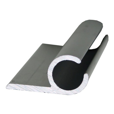 Flagprofil f/liftflag Anodiceret 20my natur. 5,02 mtr - A1506