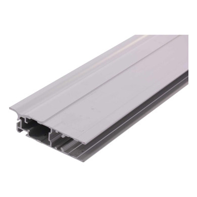 Dørprofil - 25 mm. m/flange.  - Eloks. 6300 mm.