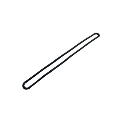 Oval gummistrop 400 mm - naturgummi