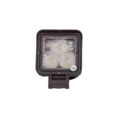 Arbejdslampe 12-36V 3LED 720lumen flood - 70x70x43mm - ECE R10 - Hus i thermoplast