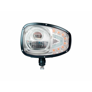 MIB Fjärrljus LED m/blinker för snöplog höger