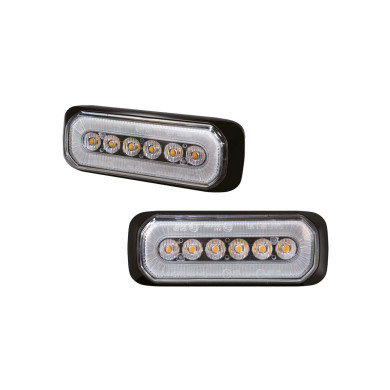 NORDLYS+ Sidomarkeringsljus och blixljus vit