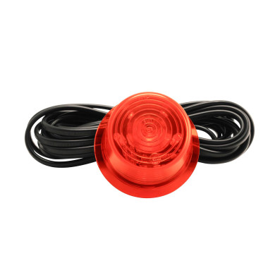 Gylle glas orange m/diode 24V, 1.2W - E-merket - 30794