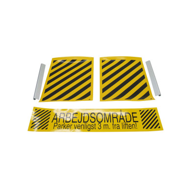 Reflekssæt for lifte komplet - 8590