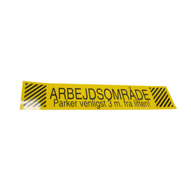 Advarselsstreamer for lifte - 85903
