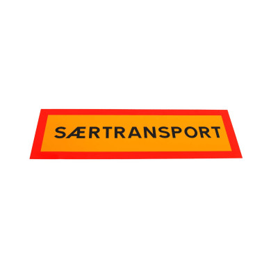 Særtransport refleks 900x300mm magnetisk - 859514