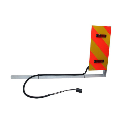 Breddemarkering m/lys komplett Høyre Bak - Alu