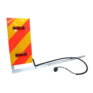 Breddemarkering m/lys komplett Venstre.Bak - Alu