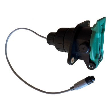 Hanstik grønt f/spiralkabel SPK170-PLG - 9600000237