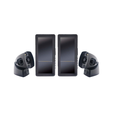 BevoCam Sidespejlkamera med kort arm højre/venstre - VD-1237 Short Arm Set