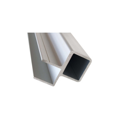 Forstolpeprofil for aluminiumforstolpe K20, 4750 mm