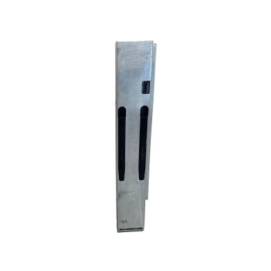 Bagstolpe K20 600mm microgalv BE højre