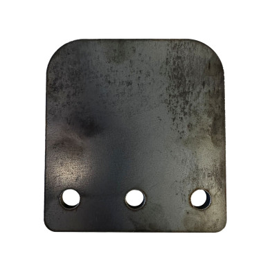 Konsolplade Scania/Volvo 140x150mm - Overflade rå/sandblæst