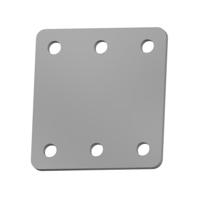 Konsolplade 140x150x8mm MB Atego  - Varmgalvaniseret