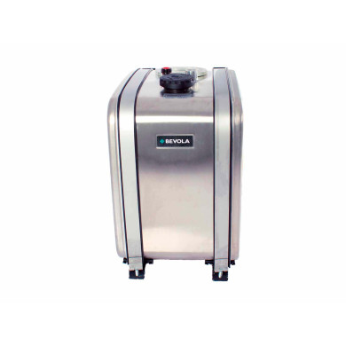 Hydrauliktank 150L, alu incl. ophæng og filter - Hydrauliktank 400x650x650mm - Returfilter GLF12 140l/min