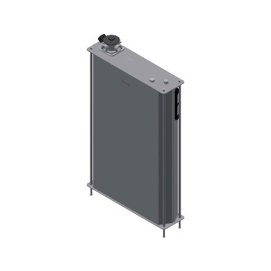 Hydrauliktank 250L alu, bag førerhuset, m/GFL21