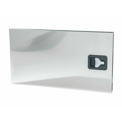 BevoBox låge rustfri sidehængt 300x500