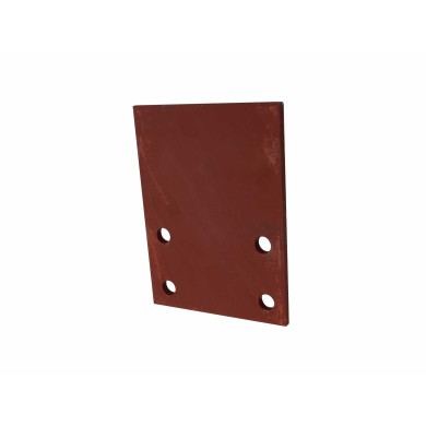 Konsolplade 4 huls grundet - cc=50 mm til Scania R fra 02.05