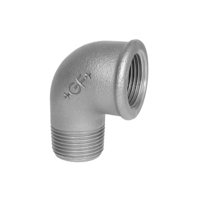 Vinkel 90° 3" UFxIF sort