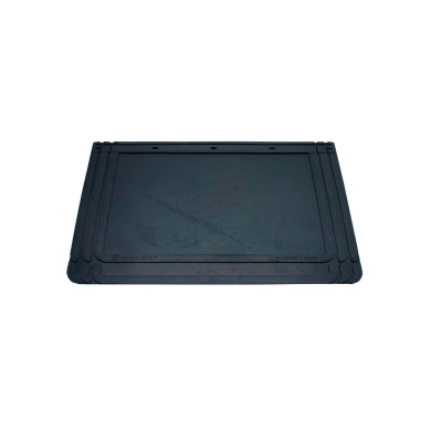 Stænklap 600/550/500 x 400/350mm m/vulst - Dækker bredde 600+550+500mm - Dækker højde 400+350mm