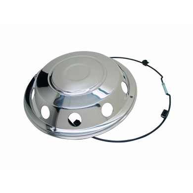 Forkapsel 19,5" rustfri standard - 45828 - Incl. låsering