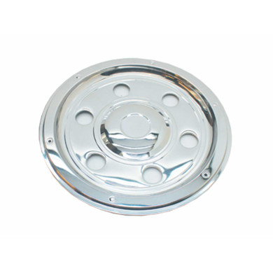 Bagkapsel 17,5" rustfri standard - Incl. låsering